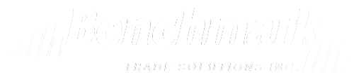 Benchmark Trade Solutions White Logo PNG